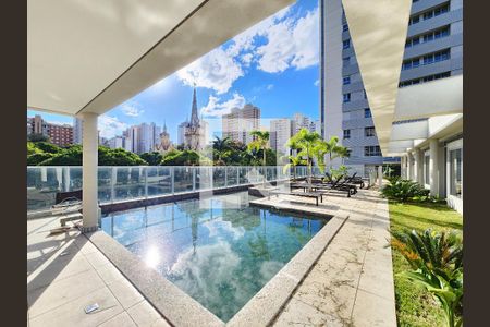 Piscina de apartamento à venda com 3 quartos, 116m² em Funcionários, Belo Horizonte