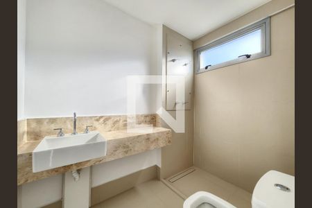 Banheiro da Suíte 1 de apartamento à venda com 2 quartos, 75m² em Funcionários, Belo Horizonte