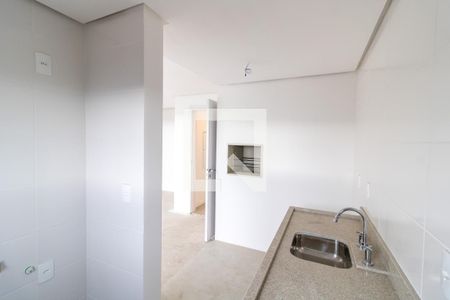 Cozinha e Área de Serviço de apartamento à venda com 2 quartos, 61m² em Menino Deus, Porto Alegre