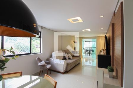 Sala de apartamento para alugar com 4 quartos, 202m² em Castelo, Belo Horizonte