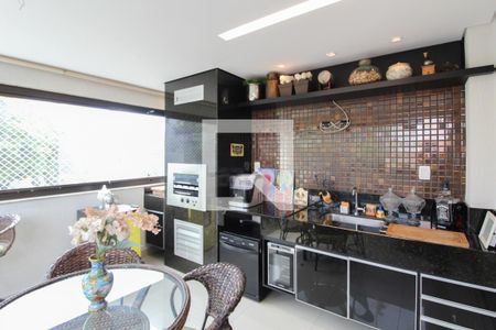 Varanda Gourmet de apartamento para alugar com 4 quartos, 202m² em Castelo, Belo Horizonte