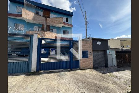 Fachada + plaquinha de apartamento à venda com 2 quartos, 51m² em Vila Aquilino, Santo André