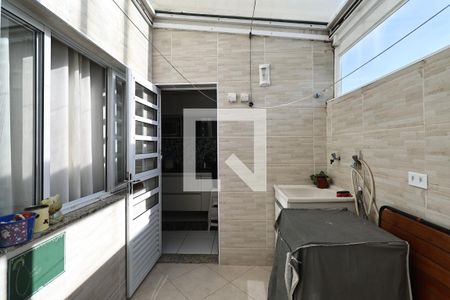 Lavanderia de apartamento à venda com 2 quartos, 51m² em Vila Aquilino, Santo André