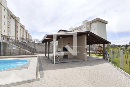 Área comum - Churrasqueira de apartamento à venda com 2 quartos, 60m² em Santo Afonso, Novo Hamburgo