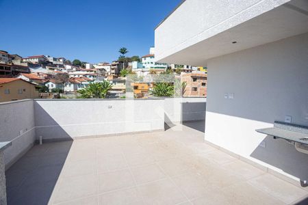Terraço de apartamento à venda com 2 quartos, 130m² em Alto Caiçaras, Belo Horizonte