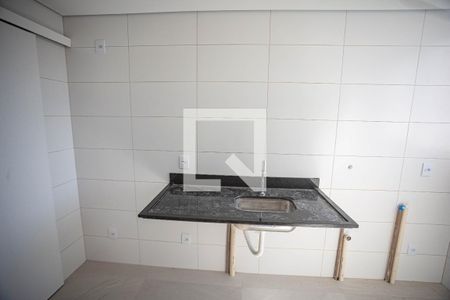 Cozinha de apartamento à venda com 2 quartos, 130m² em Alto Caiçaras, Belo Horizonte