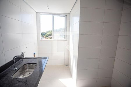 Cozinha de apartamento à venda com 2 quartos, 130m² em Alto Caiçaras, Belo Horizonte