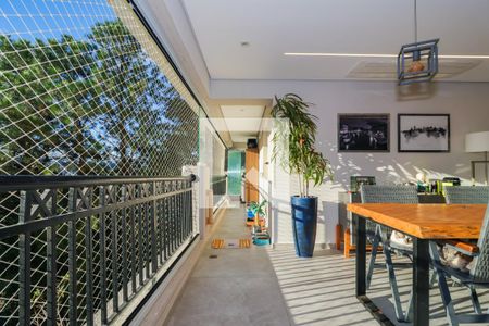 Varanda da Sala de apartamento à venda com 3 quartos, 103m² em Vila Suzana, São Paulo