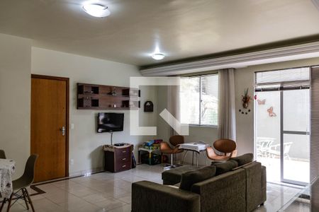 Sala de apartamento à venda com 3 quartos, 164m² em Buritis, Belo Horizonte
