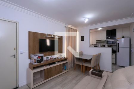 Sala de apartamento à venda com 2 quartos, 52m² em Serrano, Belo Horizonte