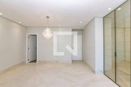 Sala de apartamento à venda com 3 quartos, 101m² em Belvedere, Belo Horizonte