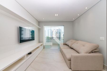 Sala de apartamento à venda com 3 quartos, 101m² em Belvedere, Belo Horizonte