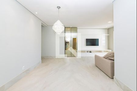 Sala de apartamento à venda com 3 quartos, 101m² em Belvedere, Belo Horizonte