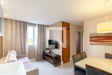Sala de apartamento para alugar com 2 quartos, 58m² em São Francisco, Belo Horizonte
