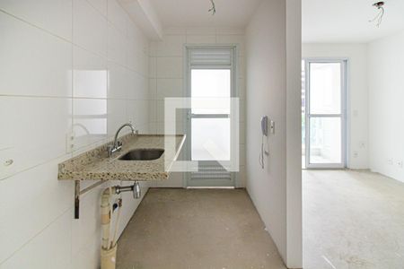 Cozinha de apartamento à venda com 1 quarto, 41m² em Barra Funda, São Paulo