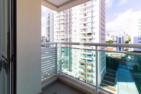 Varanda da Sala de apartamento à venda com 1 quarto, 41m² em Barra Funda, São Paulo