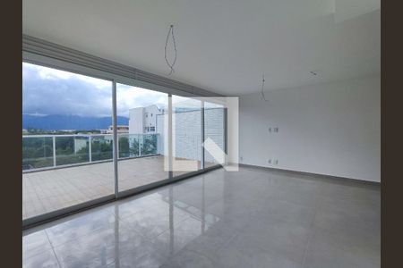 Sala de apartamento para alugar com 4 quartos, 278m² em Recreio dos Bandeirantes, Rio de Janeiro