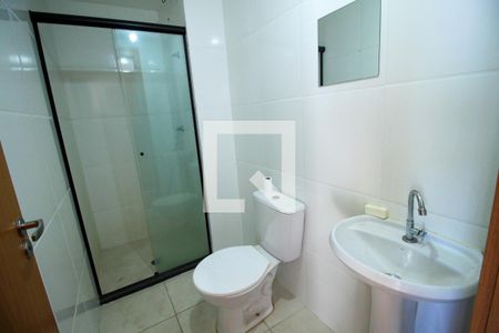 Banheiro de apartamento para alugar com 1 quarto, 24m² em Belenzinho, São Paulo