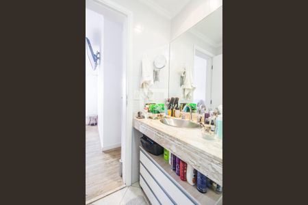 Banheiro da Suíte de apartamento à venda com 2 quartos, 94m² em Tamboré, Santana de Parnaíba