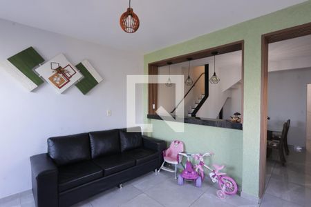 Sala de casa de condomínio à venda com 3 quartos, 125m² em São Gabriel, Belo Horizonte