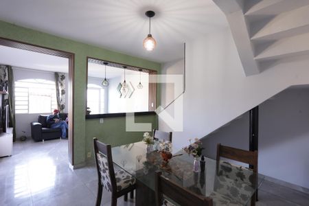 Sala de Jantar de casa de condomínio à venda com 3 quartos, 125m² em São Gabriel, Belo Horizonte