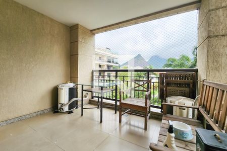 Varanda de apartamento à venda com 3 quartos, 125m² em Laranjeiras, Rio de Janeiro