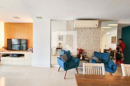 Sala de apartamento à venda com 3 quartos, 125m² em Laranjeiras, Rio de Janeiro