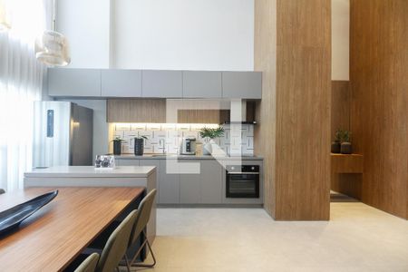 Condomínio - Salão de Festas  de kitnet/studio para alugar com 1 quarto, 27m² em Vila Aricanduva, São Paulo