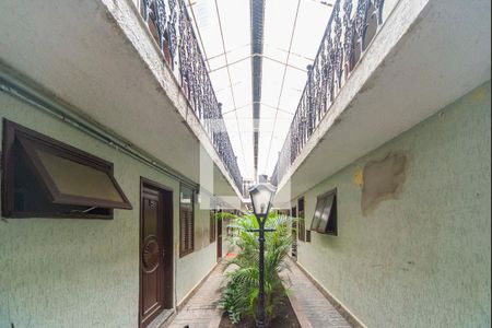 Área comum de kitnet/studio para alugar com 1 quarto, 25m² em Jardim, Santo André