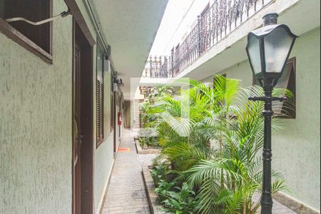 Área comum de kitnet/studio para alugar com 1 quarto, 25m² em Jardim, Santo André
