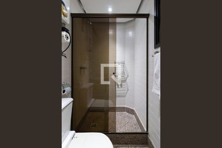 Banheiro social  de apartamento à venda com 1 quarto, 45m² em Ipanema, Rio de Janeiro