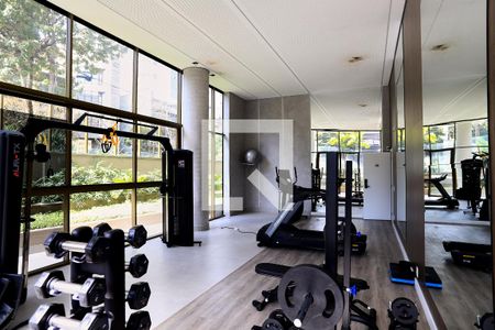 Área comum - Academia de apartamento à venda com 3 quartos, 88m² em Santa Efigênia, Belo Horizonte