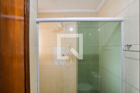 Banheiro da Suíte de apartamento à venda com 1 quarto, 70m² em Vila Pires, Santo André