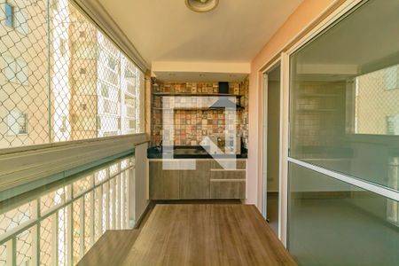 Varanda da Sala de apartamento à venda com 3 quartos, 88m² em Vila Campestre, São Paulo