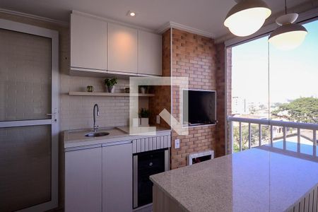 Sala - Varanda de apartamento à venda com 3 quartos, 144m² em Vila Gumercindo, São Paulo