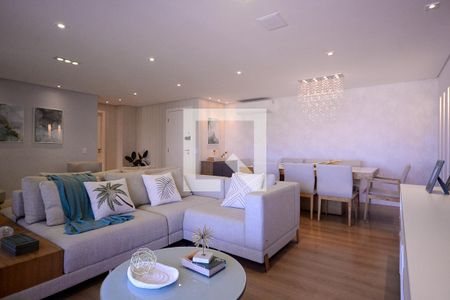 Sala de apartamento à venda com 3 quartos, 144m² em Vila Gumercindo, São Paulo