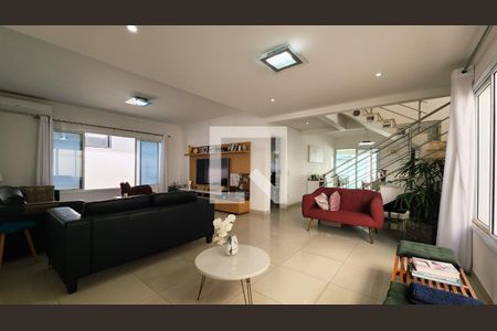 Sala de casa de condomínio à venda com 3 quartos, 275m² em Engordadouro, Jundiaí