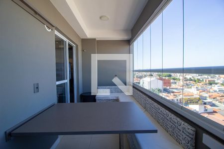 Varanda da Sala de apartamento para alugar com 1 quarto, 39m² em Vila Carvalho, Sorocaba