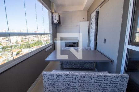 Varanda da Sala de apartamento para alugar com 1 quarto, 39m² em Vila Carvalho, Sorocaba