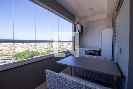 Varanda da Sala de apartamento para alugar com 1 quarto, 39m² em Vila Carvalho, Sorocaba
