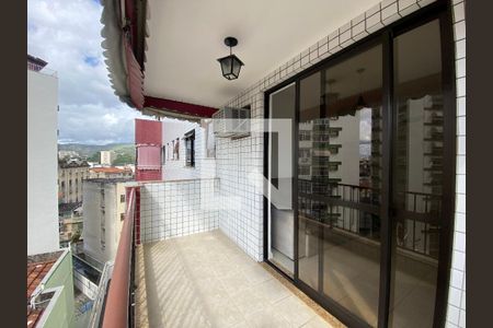 Varanda  de apartamento à venda com 3 quartos, 94m² em Méier, Rio de Janeiro