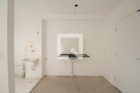 Sala/Cozinha de apartamento à venda com 2 quartos, 35m² em Paraíso do Morumbi, São Paulo