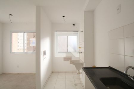 Sala/Cozinha de apartamento à venda com 2 quartos, 35m² em Paraíso do Morumbi, São Paulo