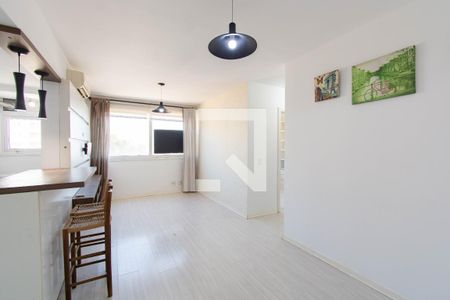 Sala de apartamento à venda com 2 quartos, 62m² em Marechal Rondon, Canoas