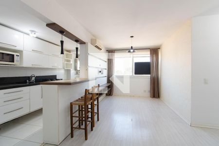Sala de apartamento à venda com 2 quartos, 62m² em Marechal Rondon, Canoas
