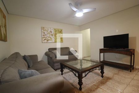 Casa 1 - Sala de casa à venda com 3 quartos, 348m² em Vila Alzira, Santo André
