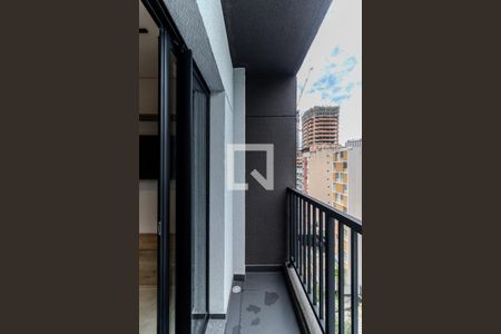 Varanda da Studio de kitnet/studio para alugar com 1 quarto, 30m² em Vila Buarque, São Paulo