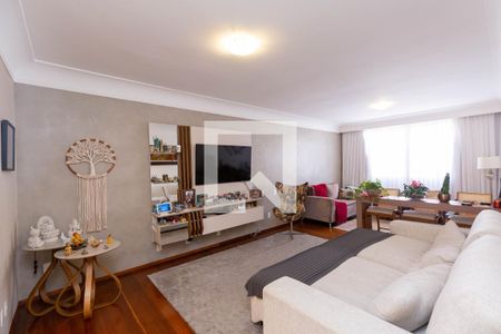 Sala de apartamento à venda com 4 quartos, 200m² em Santo Antônio, Belo Horizonte