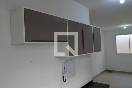 Cozinha de apartamento à venda com 2 quartos, 45m² em Gardênia Azul, Rio de Janeiro