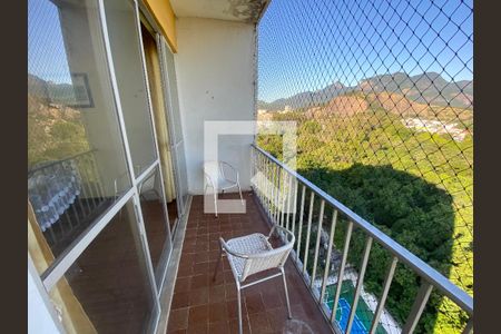 Varanda - Sala de apartamento à venda com 2 quartos, 96m² em Pechincha, Rio de Janeiro